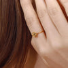 Golden Bloom Ring