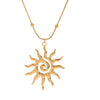 Solar Radiance Pendant Necklace