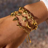 Golden Treats Charm Bracelet
