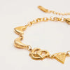Golden Treats Charm Bracelet
