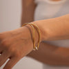 Golden Wave Cuff