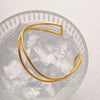 Golden Wave Cuff