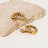 Luxe Radiance Hoop Earrings