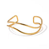 Golden Wave Cuff